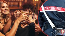 Piemonte, serviva alcol a minori sotto i 16 anni: titolare denunciato dai Carabinieri