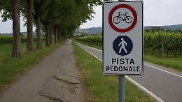 Pista ciclabile vietata alle bici: a Caluso e Mazzè è tutta colpa delle radici degli alberi