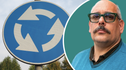 Cirié, la città che gira in tondo: tra mini-rotonde, buche e Tir incastrati