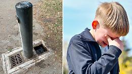 Bambino cade dentro un tombino aperto a San Mauro. Il problema era stato segnalato più volte