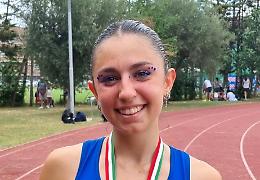 Benedetta sale sul podio tricolore grazie ad una prestazione impressionante