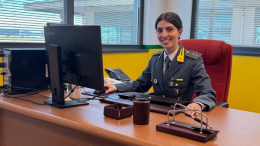 Guardia di Finanza: a Caselle arriva il Tenente Ilaria Censi, 27 anni