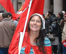 "Un saluto a pugno chiuso!". Ciao Chiara, lutto nella sinistra torinese