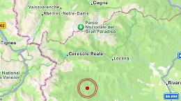 Terremoto ad Ala di Stura: scossa di magnitudo 2.2 nelle Valli di Lanzo