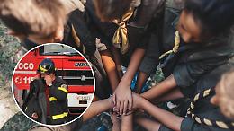 Dodici scout bloccati in montagna dal maltempo