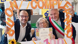 Filomena Fiorentino compie 100 anni: Venaria celebra una vita di forza e dolcezza
