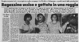 In un canale, l'incubo di una quattordicenne