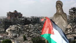 La Madonna del Canavese prega per i bambini della Palestina