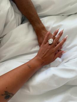 Cristiano Ronaldo e Georgina Rodriguez, l’anello da un milione che sigilla il loro sì