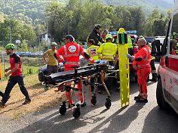Panda si ribalta sulla strada per il Rifugio Barbara: tre ragazze di Rivoli gravemente ferite