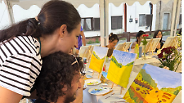 " Pennelli e calici": il ritorno del " paint and sip" tra le vigne dell'Erbaluce di Caluso