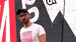 Un murales di 40 metri per la Vuelta: il capolavoro di Corrado Bianchetti a San Colombano Belmonte
