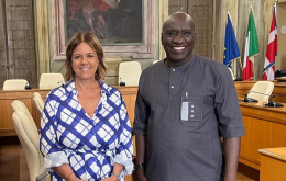 Palazzo D’Oria apre le sue porte al Mali: Loredana Devietti accoglie il sindaco dei villaggi Dogon