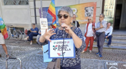 Francesco Giglio "marinaio" per la Flotilla: l’annuncio al 183° Presidio per la Pace di Ivrea