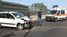 Incidente sulla ex 460 a Lombardore: tre auto coinvolte e feriti con lesioni gravi