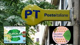 Francobolli celebrano l’eccellenza alimentare italiana: tra i protagonisti i Nocciolini di Chivasso e il Riso Carnaroli