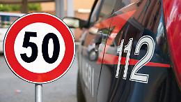 Settimo Torinese, a 90 all’ora in città: fermato dai Carabinieri e patente ritirata