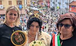Arianna Sanna è la Ninfa 2025: è di frazione Rodallo (VIDEO)