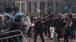 Corteo per Gaza blocca l’A4 a Torino: momenti di tensione con un automobilista