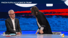 Giubilei: "Sul genocidio sono d’accordo con Liliana Segre". Francesca Albanese lascia lo studio (VIDEO)