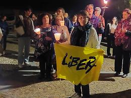 San Mauro accende le fiaccole per Gaza: una marcia di luce sul Ponte Vecchio