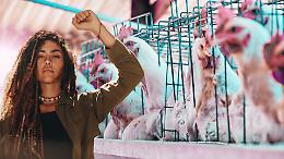 Attivista aggredito durante una protesta contro la multinazionale Ahold Delhaize