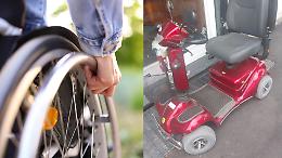 Venaria, rubato lo scooter per disabili del padre: l’appello sui social per ritrovarlo