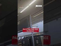 Hacker diffondono messaggi pro Palestina in un aeroporto Usa (VIDEO)