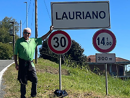 Dalla California a Lauriano: il viaggio di "Big" Jim alla riscoperta delle proprie radici