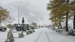 Tormenta di neve e ghiaccio, chiusa in anticipo la strada per il Pian della Mussa
