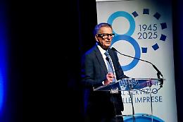 Anche Giorgia Meloni celebra gli 80 anni di Confindustria nel segno di Olivetti