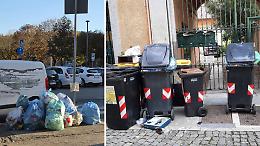 Cassonetti pieni e puzza in centro città, il caso approda in Consiglio dopo le proteste dei commercianti