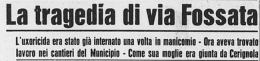 Fuga, gelo e sangue: la tragedia di via Fossata che sconvolse la Torino operaia del 1956