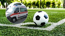 Paura in campo: 18enne colpito da infarto prima della partita di calcio