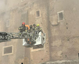 Boato ai Fori Imperiali: due crolli nel cantiere della "Torre dei Conti". Ecco cos'è successo