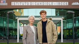 Jannik Sinner torna a Candiolo: un “Ace per la Ricerca” per combattere il cancro