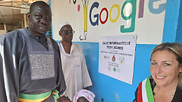 3mila euro di computer, 6mila di viaggio: inaugurata l'aula informatica di San Mauro in Senegal
