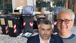 Cassonetti stracolmi, commercianti esasperati a Chivasso: l'assessore "scopre" il problema.  E forse interviene