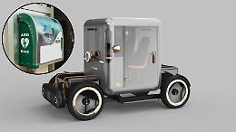 Mole Urbana, la city car torinese che potrà salvare vite: un defibrillatore a bordo per la mobilità del futuro