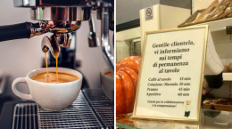 A Torino il caffè va cronometrato: al Bar Novanta scatta il “tempo scaduto”