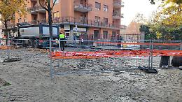 Voragine in viale Vittorio Veneto: Chivasso senz’acqua dopo la rottura di una conduttura (FOTO)