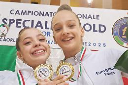 Incredibile Eurogymnica: messi al sicuro 3 Titoli Italiani