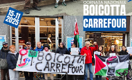 Attivisti contro Carrefour: “Complice del genocidio a Gaza”