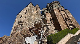 Dal 2026 la Sacra di San Michele diventa accessibile per tutti: parte il cantiere per l'ascensore di roccia