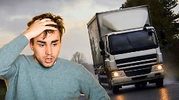 Colle della Maddalena chiuso per un tir di traverso sul versante francese