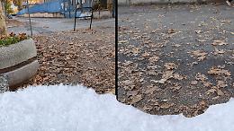 Canavese e Chivasso sommersi dalle foglie… alla vigilia della neve: marciapiedi trasformati in trappole, ma per qualcuno va tutto bene