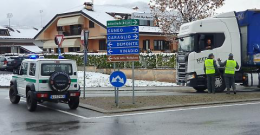 Colle della Maddalena, riapre il valico ma alle 20 scatta lo stop per le nevicate