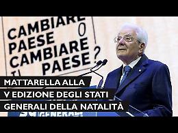 “I giovani sono pochi come dopo una guerra”: l’allarme severo di Mattarella