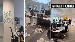 Assalto alla redazione de La Stampa a Torino: la condanna unanime di politica e sindacati