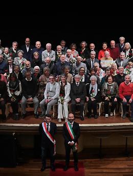 Nozze d’Oro e di platino al Teatro Giacosa: tutte le coppie